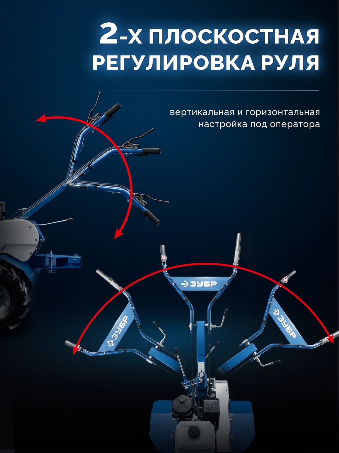 Мотоблок Бензиновый ЗУБР МБ5-300