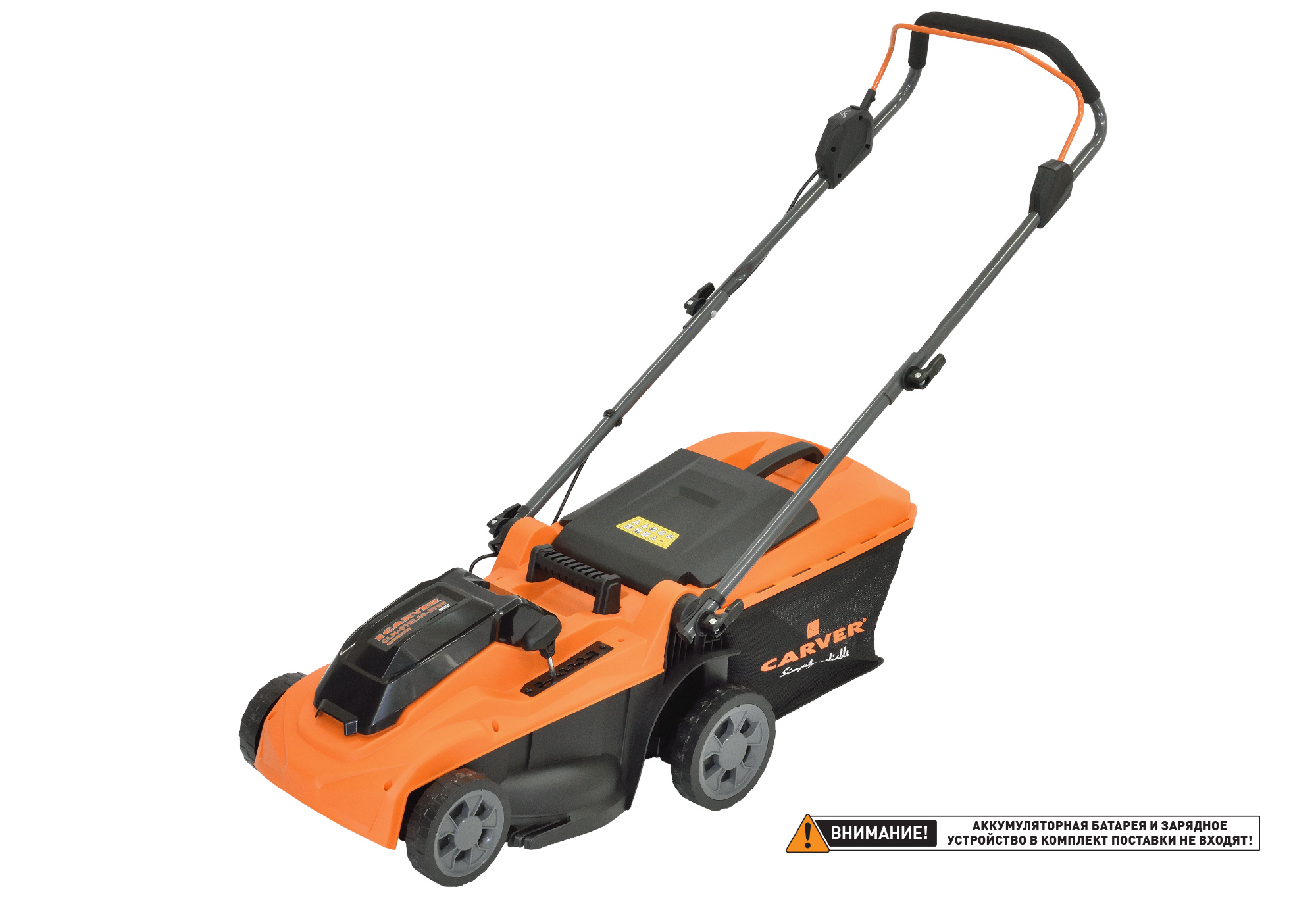 Газонокосилка аккумуляторная Carver CLM-01BL40-370H